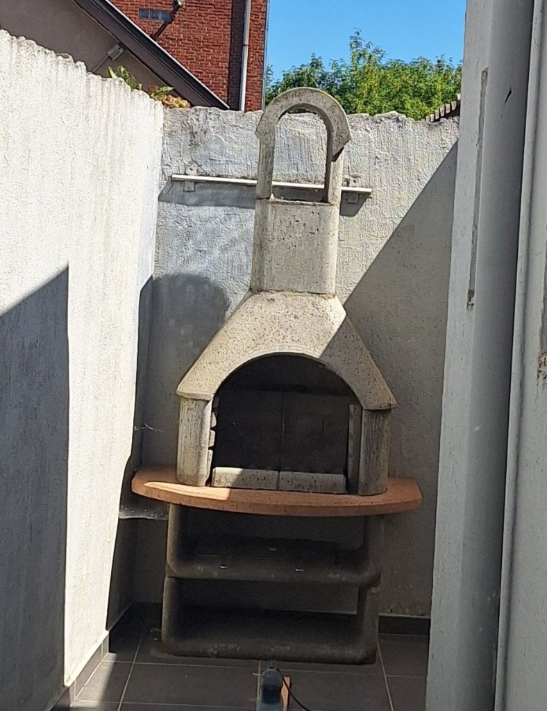 stenen bbq, Enlèvement