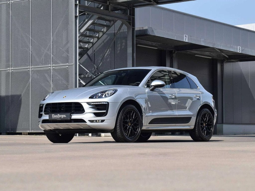 Porsche Macan S 3.0 V6 / Rhodium Silver / FULL / Top Conditi, Autos, Cuir, Argent ou Gris, Entreprise, 5 portes