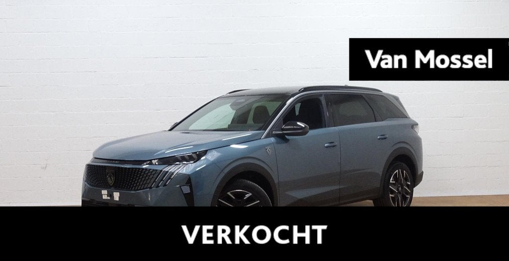 Peugeot 5008 1.2 HYBRID 145 GT +pano dak (automatique), 145 ch, Achat, Noir, 5 portes