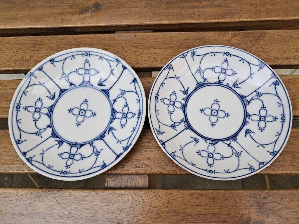 2 soucoupes porcelaine Jäger Eisenberg, Ophalen of Verzenden