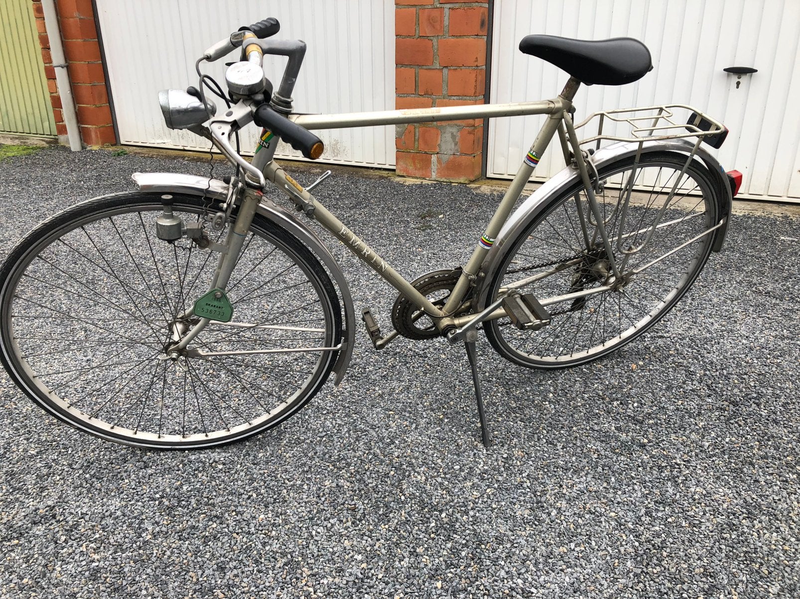 Stadfiets heren, Fietsen en Brommers, Ophalen, Gebruikt, Overige merken, Versnellingen
