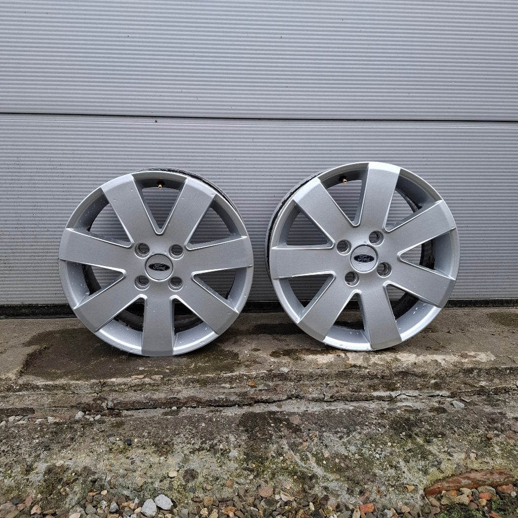 2 x Velgen Ford Fiesta Duval., Auto-onderdelen, Banden en Velgen, Ophalen, Gebruikt, Velg(en), 16 inch
