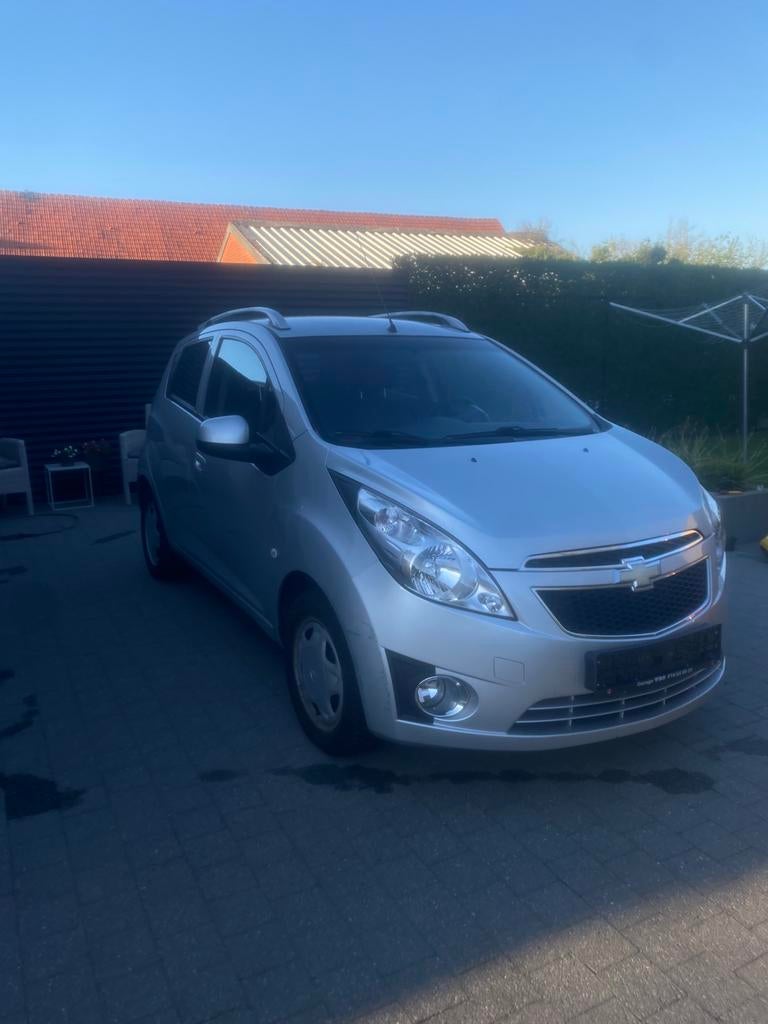 Chevrolet spark, Auto's, Chevrolet, Zwart, 5 deurs, Particulier, Zilver of Grijs