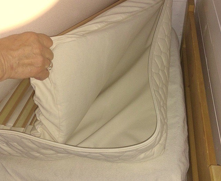 Matelas, lit, mobil-home,, Maison & Meubles, Enlèvement, Comme neuf