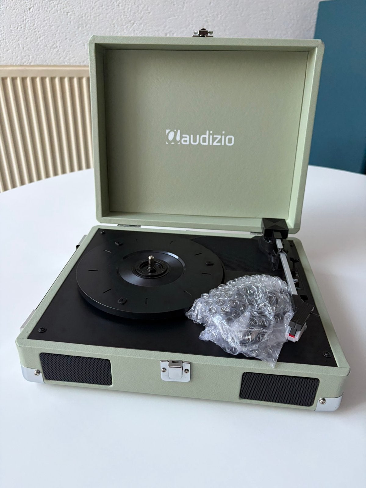 Audizio RP111G retro platenspeler met ingebouwde speakers, Audio, Tv en Foto, Overige merken, Nieuw, Ophalen of Verzenden, Automatisch
