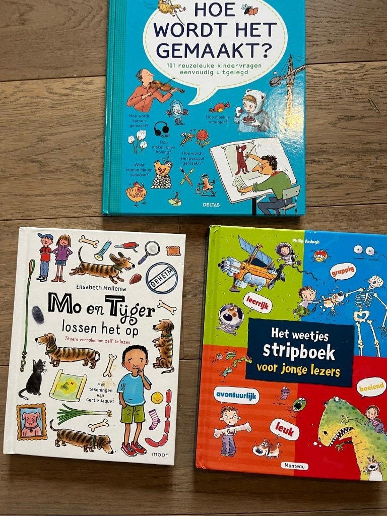 Pakket voor nieuwsgierige lezertjes, Fiction général, Enlèvement, Utilisé, Diverse Auteurs
