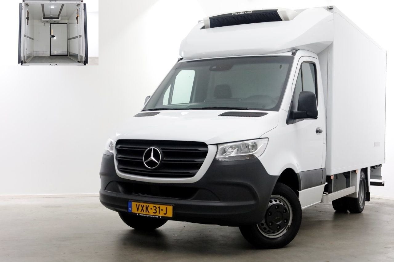 Mercedes-Benz Sprinter 515 CDI 150pk 9G Automaat Koelwagen T, Automaat, Wit, Mercedes-Benz, Bedrijf