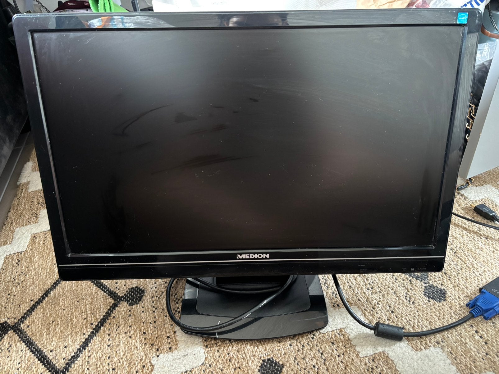 Medion monitor, Computers en Software, Monitoren, Ophalen, Gebruikt