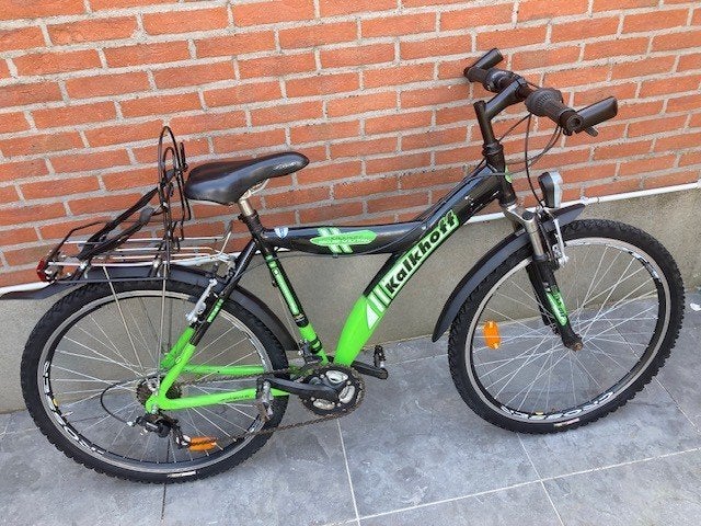 Jongensfiets 26 inch, Fietsen en Brommers, Fietsen | Jongens, Kalkhoff, Velgrem, Versnellingen, Zo goed als nieuw