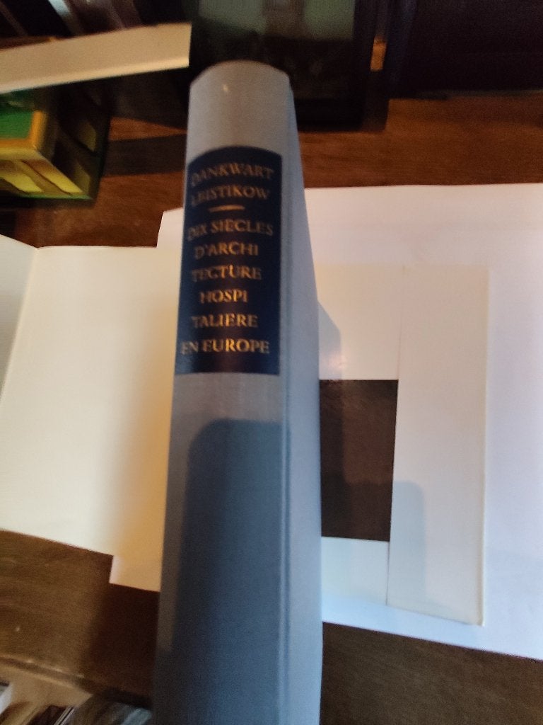 Leistikow  Dankwart. Architecture hospitalière en Europe., Livres, Enlèvement ou Envoi, Leistikow Dankwart, Comme neuf, Architecture général