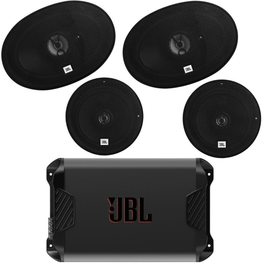 JBL audio set versterker en 16,5 cm en 6 x 9 speakers, Ophalen of Verzenden, Nieuw
