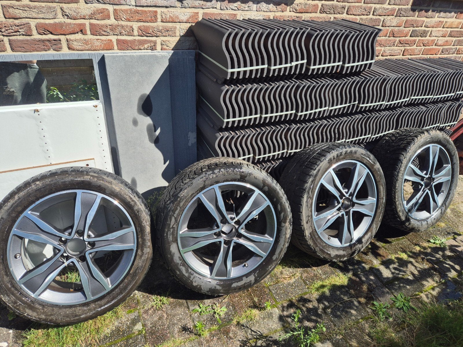 Mercedes Velgen 17 inch, Enlèvement, 17 pouces, Pneus hiver, Pneu(s)