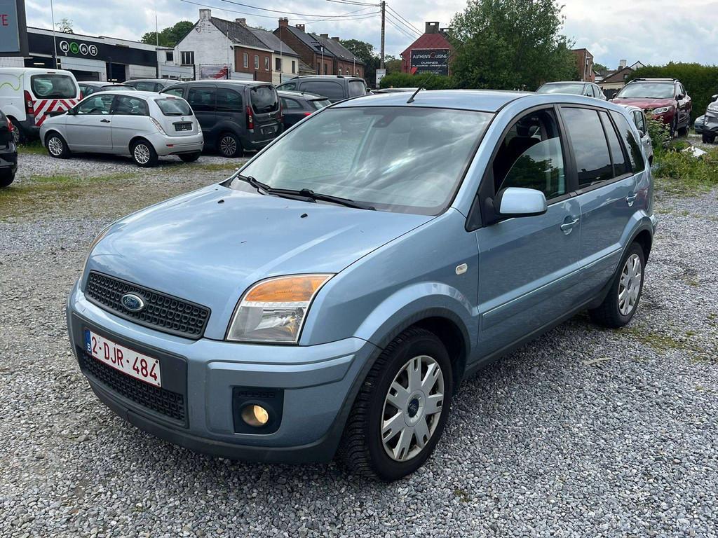 Ford Fusion 1.4 ESSENCE 80CV - AIRCO - 5 PORTES, Autos, 80 ch, Rétroviseurs électriques, Boîte manuelle, 5 portes