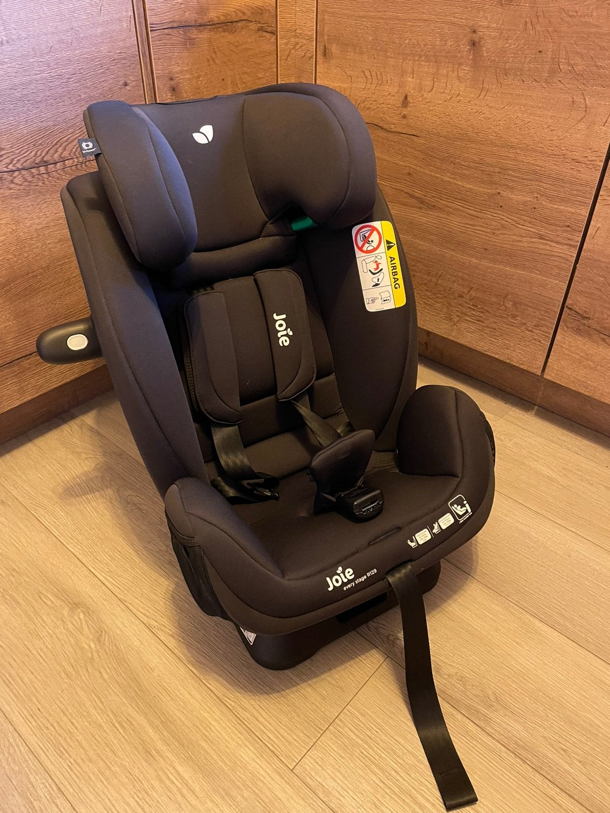 Joie Every Stage R129 (op te halen Lommel), Kinderen en Baby's, Verstelbare rugleuning, Autogordel, 0 t/m 18 kg, Zo goed als nieuw