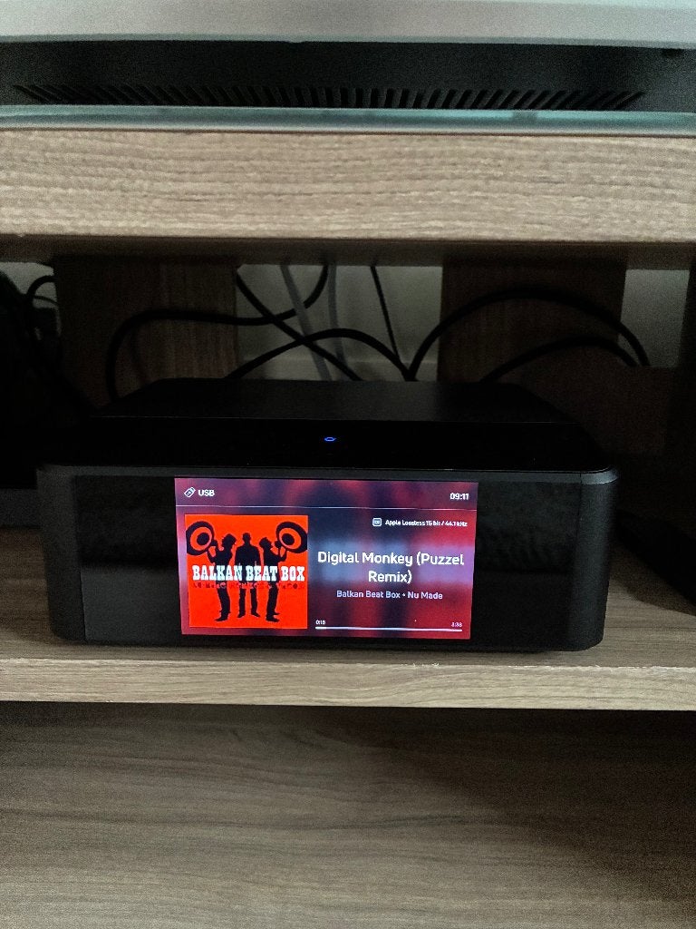 Bluesound Node Icon, TV, Hi-fi & Vidéo, Lecteurs multimédias, Enlèvement, Comme neuf, HDMI, Sans disque dur