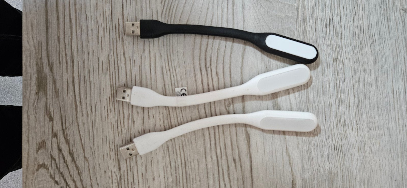 Lot de 3 lampes LED USB flexibles, lampes de lecture Dymond, Enlèvement, Comme neuf