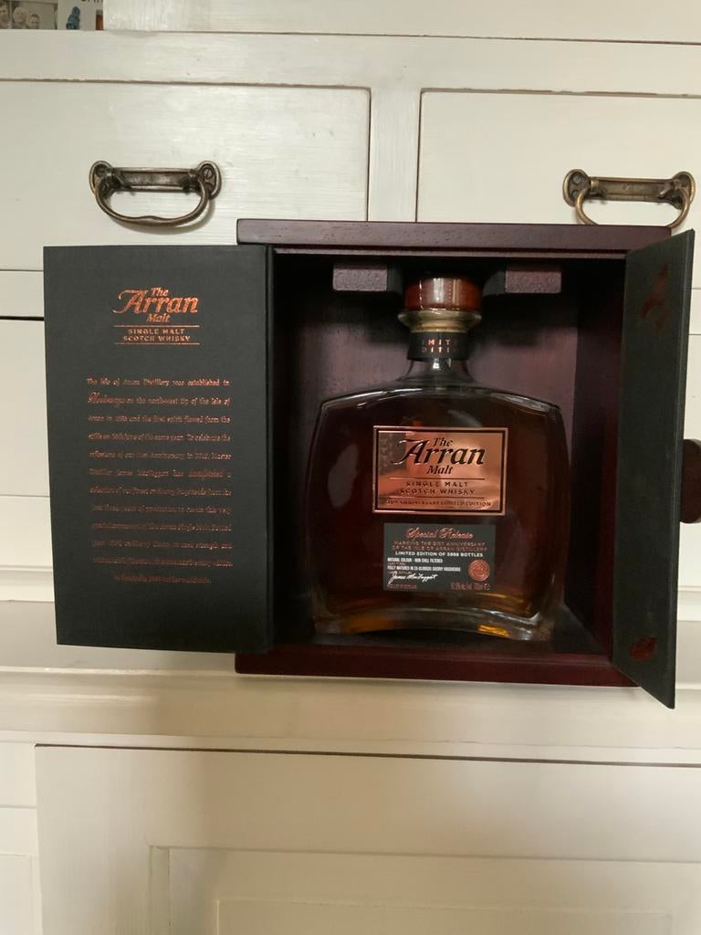 Whisky arran, Verzamelen, Wijnen, Ophalen, Zo goed als nieuw