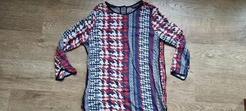 gekleurde blouse / trui Tommy Hilfiger maat Smal of 6, Tommy hilfiger, Meerkleurig, Ophalen of Verzenden, Zo goed als nieuw