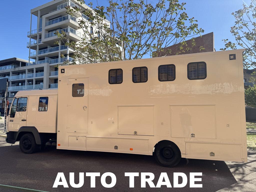 MAN LC | Paardenwagen | Dubbele Cabine | 6 zitplaatsen |, Autos, Camions, Euro 2, Achat, 6 portes, Entreprise