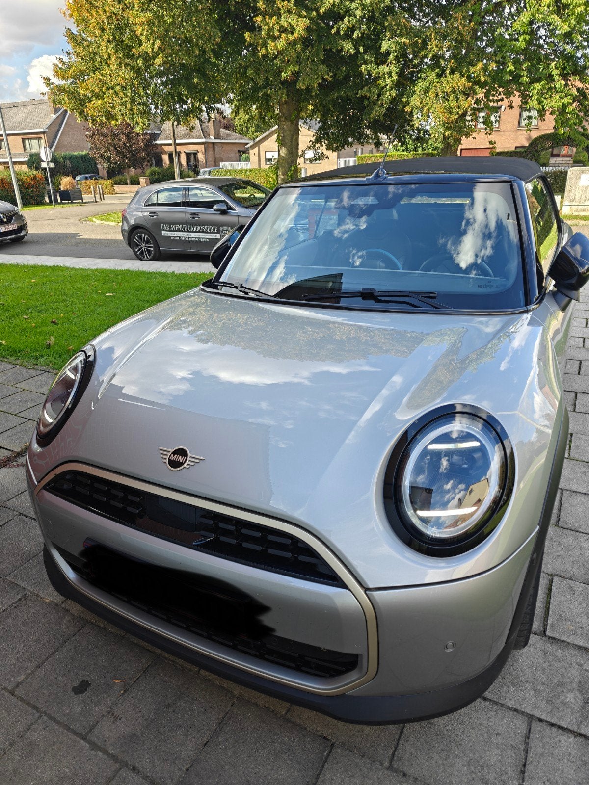 Mini Cooper cabriolet f67, Argent ou Gris, Cabriolet, 120 kW, Automatique