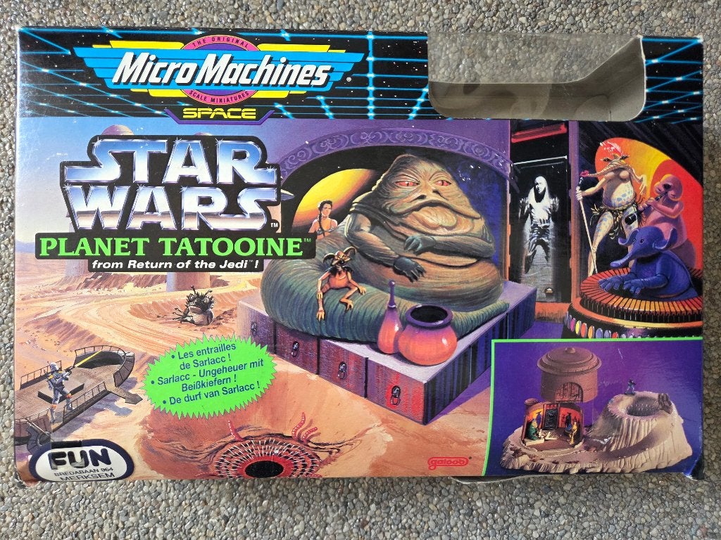 Star Wars Micro Machines - Planet Tatooine, Verzamelen, Ophalen of Verzenden, Gebruikt, Actiefiguurtje