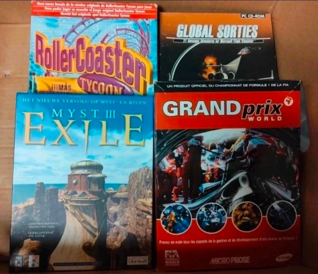 4 pc big box games, Enlèvement