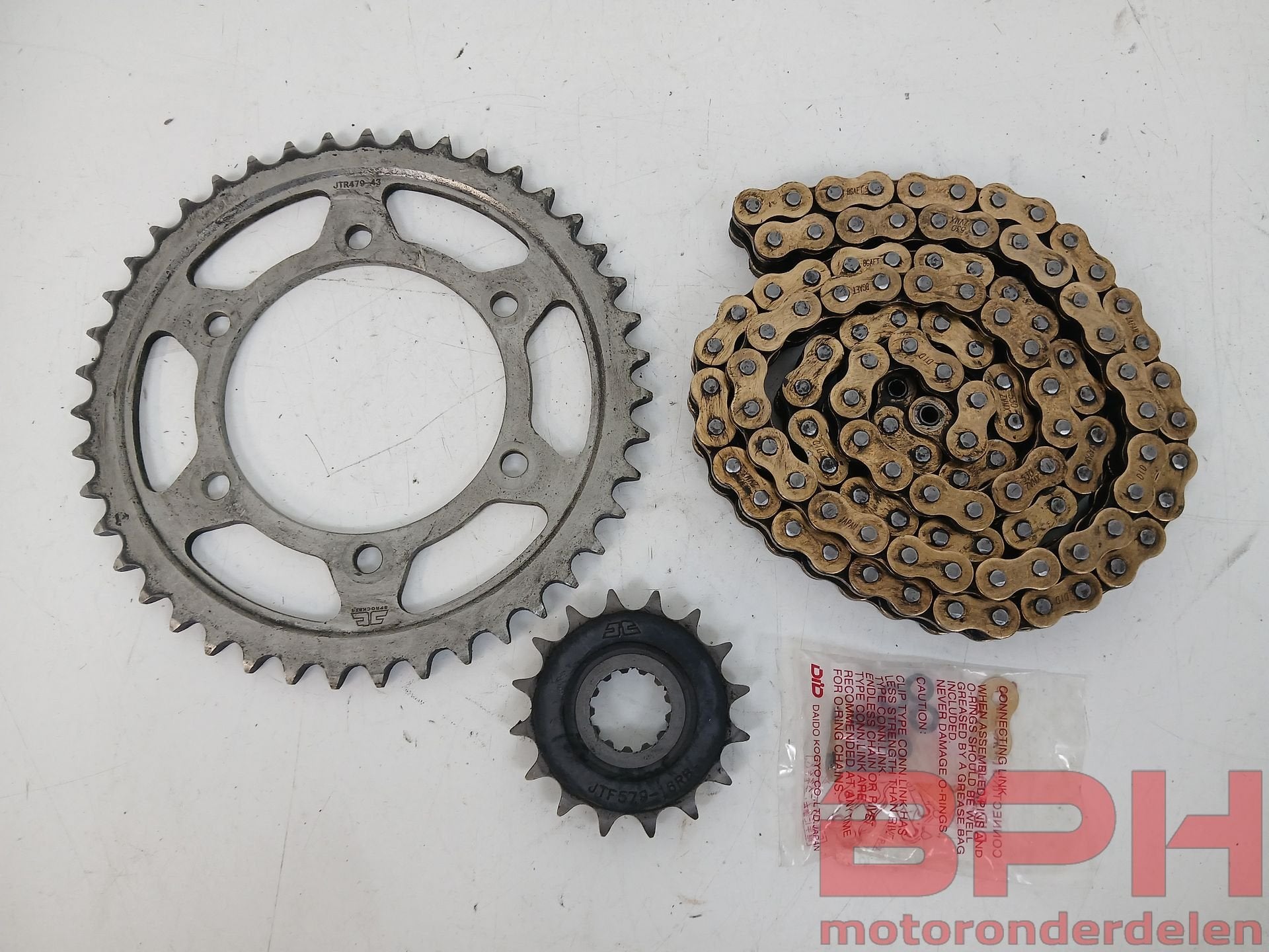 Kettingset Yamaha YZF R1 1998 - 2003 YZF-R1 ketting tandwiel, Motoren, Gebruikt, -, -, Ophalen of Verzenden