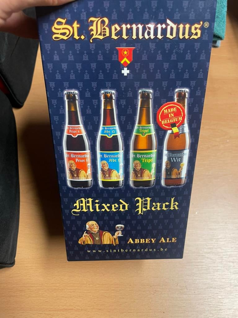 St Bernardus mixed pack, Ophalen of Verzenden, Nieuw, Flesje(s), Overige merken