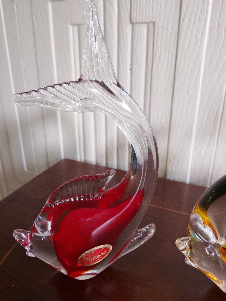 Poisson en verre Murano, Enlèvement
