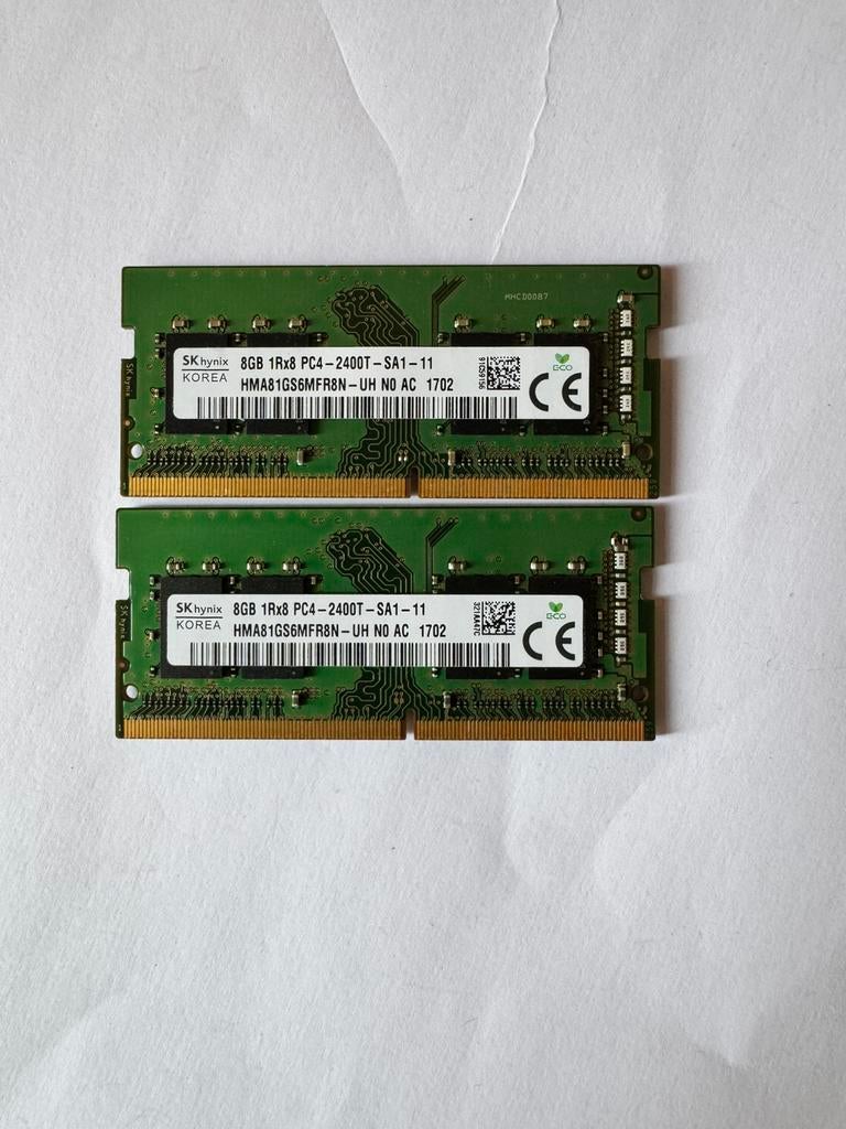 RAM 8+8=16, Enlèvement, Comme neuf, DDR4, 8 GB