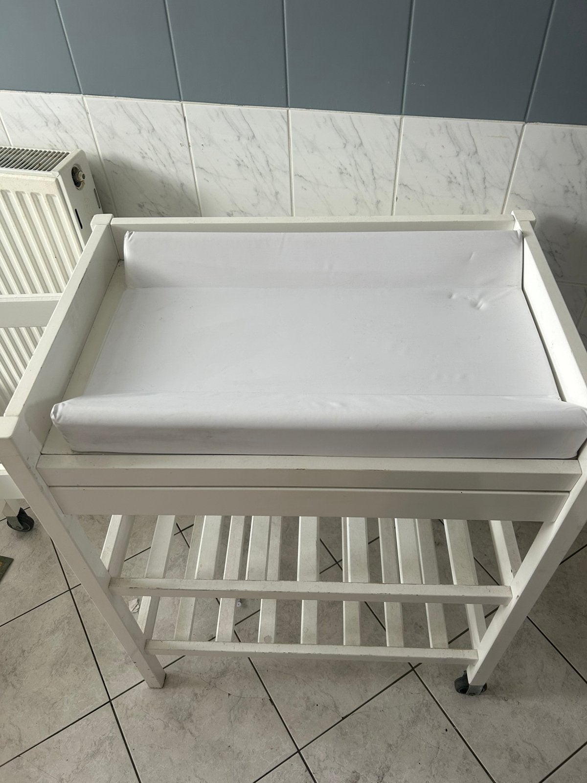 Table a langer, Enlèvement, Utilisé
