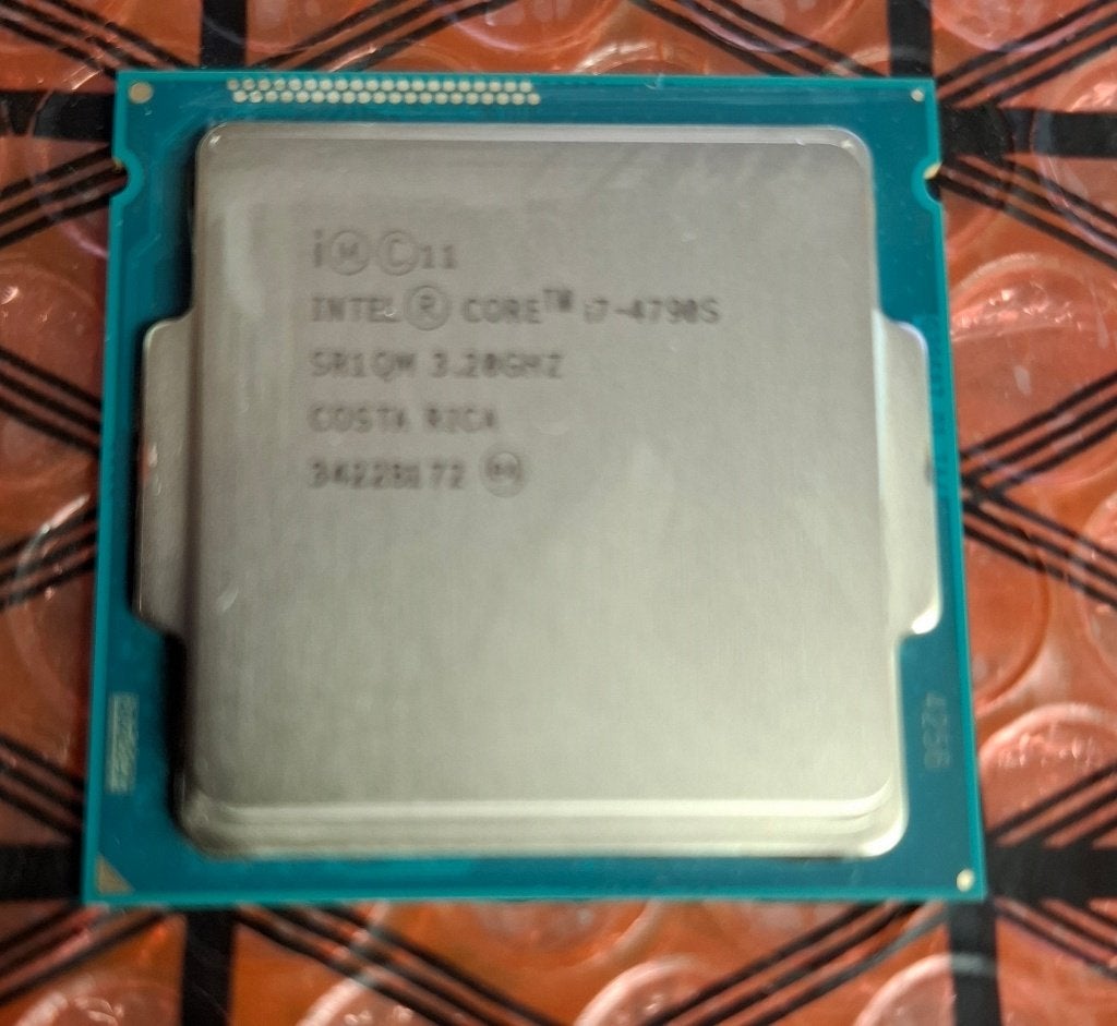 i7-4790S CPU (Socket 1150) : 8x 4,0Ghz, Informatique & Logiciels, Processeurs, Utilisé, 8-core, 4 Ghz ou plus, Enlèvement ou Envoi