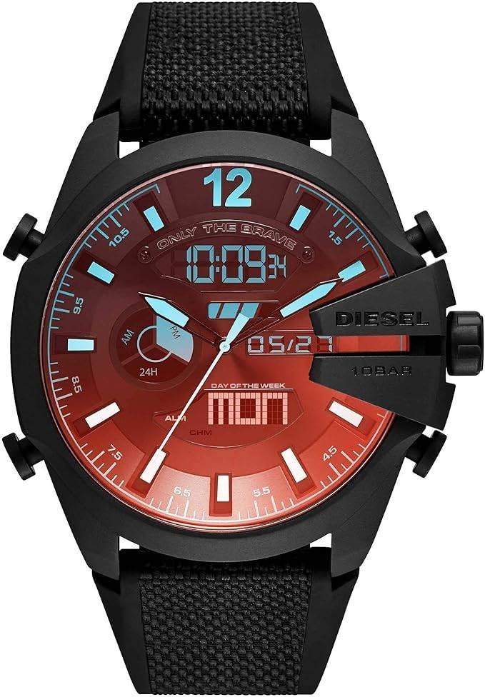Horloge  Diesel, Bijoux, Sacs & Beauté, Autres marques, Acier, Utilisé, Synthétique