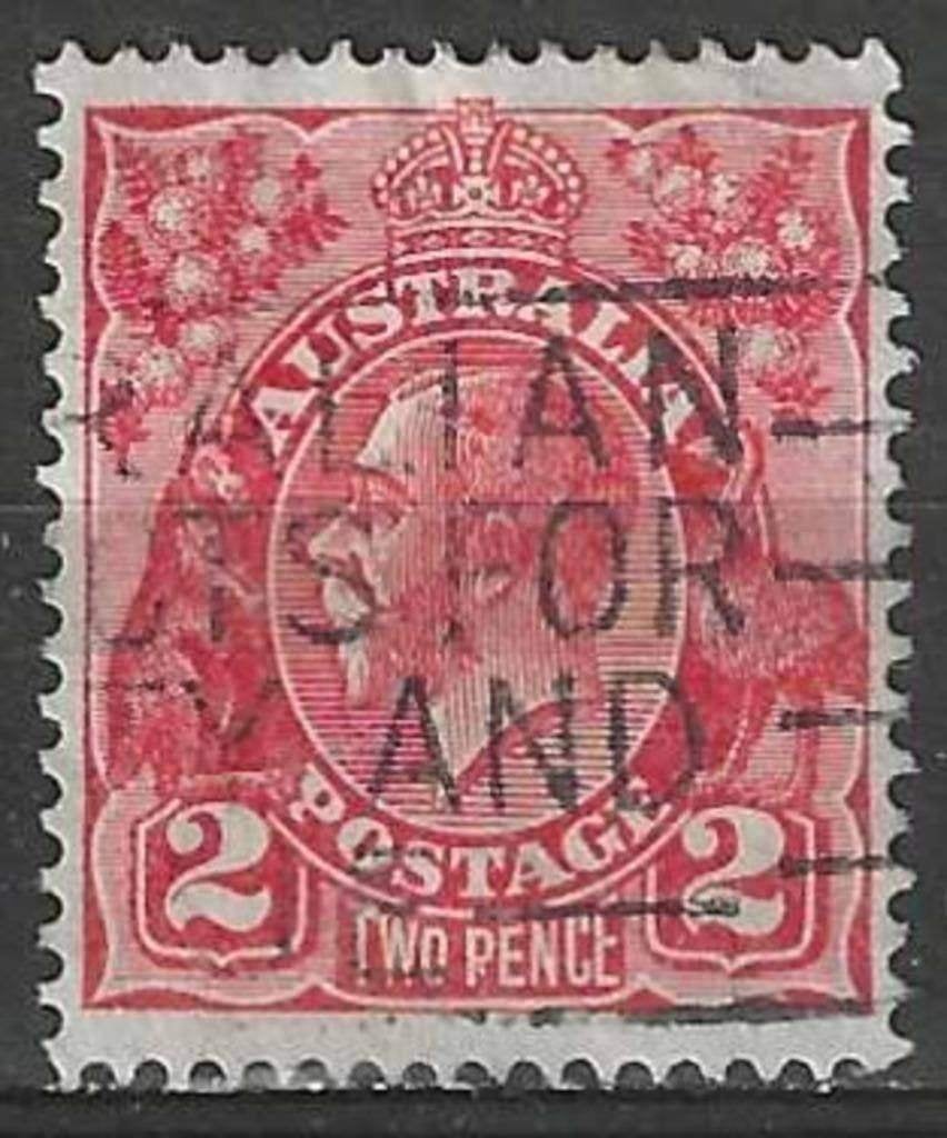 Australie 1914/1923 - Yvert 26 - Georges V (ST), Timbres & Monnaies, Timbres | Océanie, Envoi, Affranchi