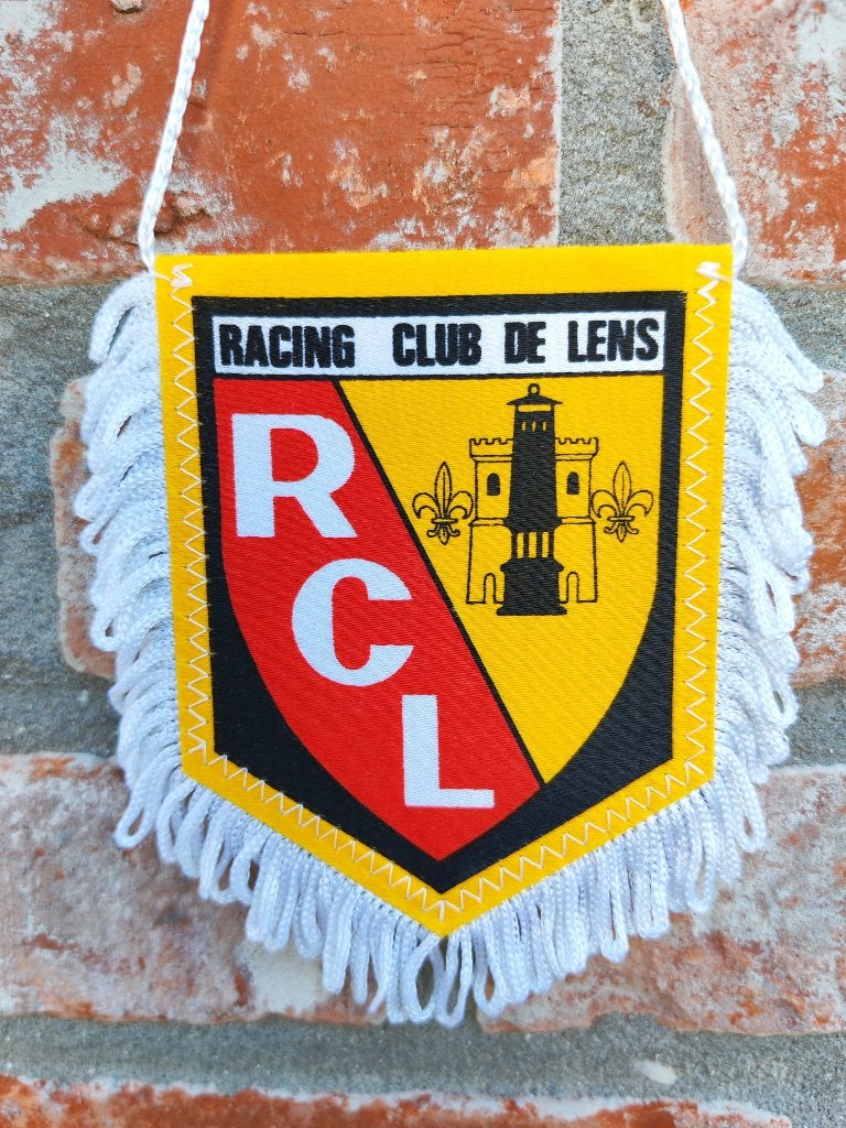 vaantje wimpel voetbal rc lens racing club de lens, Verzamelen, Ophalen of Verzenden
