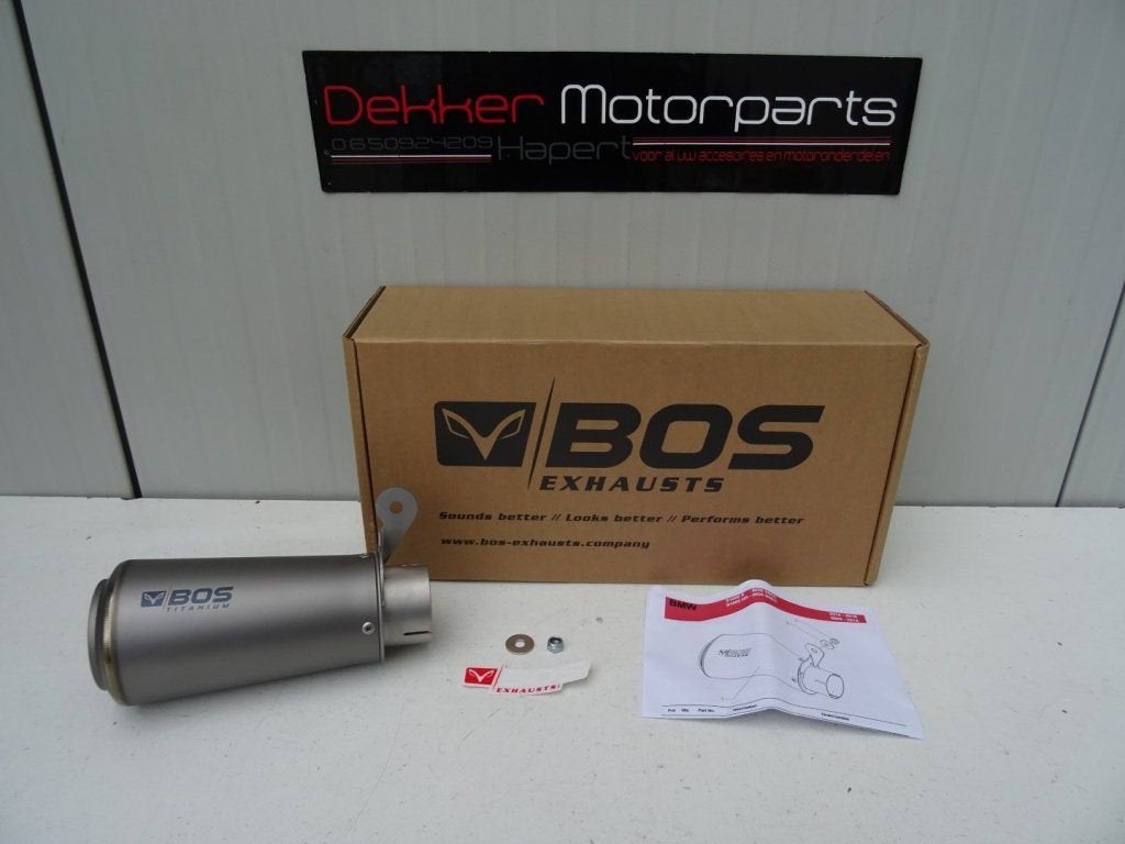 Bos SSEC Titatium Demper BMW S1000RR / S1000R 2009-2016, Motos, Neuf, -, -, -