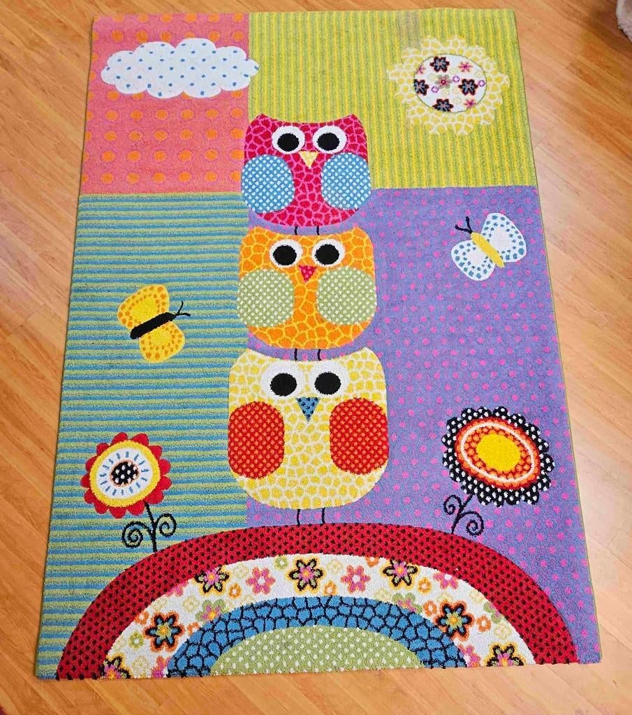Tapis Happy Owl 230/160 cm, Enlèvement ou Envoi, Utilisé, Autres styles