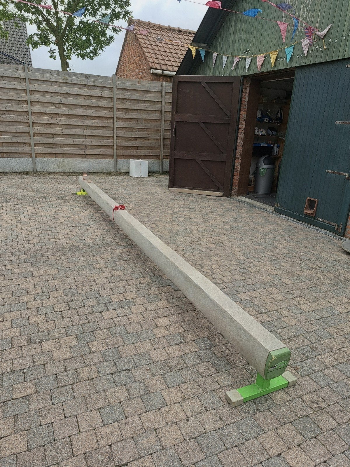 officiële evenwichtsbalk adec sport turn balk, Sport en Fitness, Ophalen, Gebruikt, Materiaal