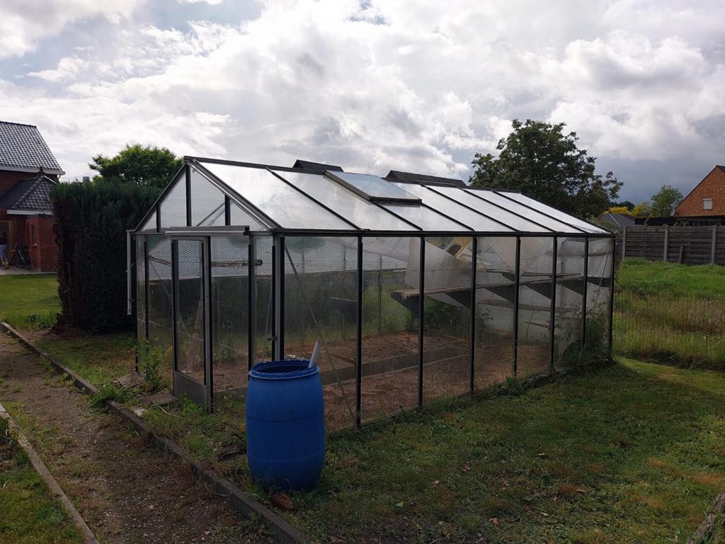 glazen tuin serre 5m x 3m GRATIS GERESERVEERD, Tuin en Terras, Bergingen en Tuinkasten, Ophalen