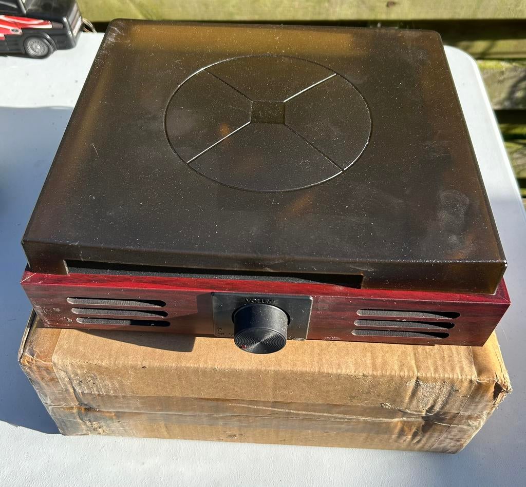 retro platenspeler, Audio, Tv en Foto, Platenspelers, Ophalen, Zo goed als nieuw, Platenspeler