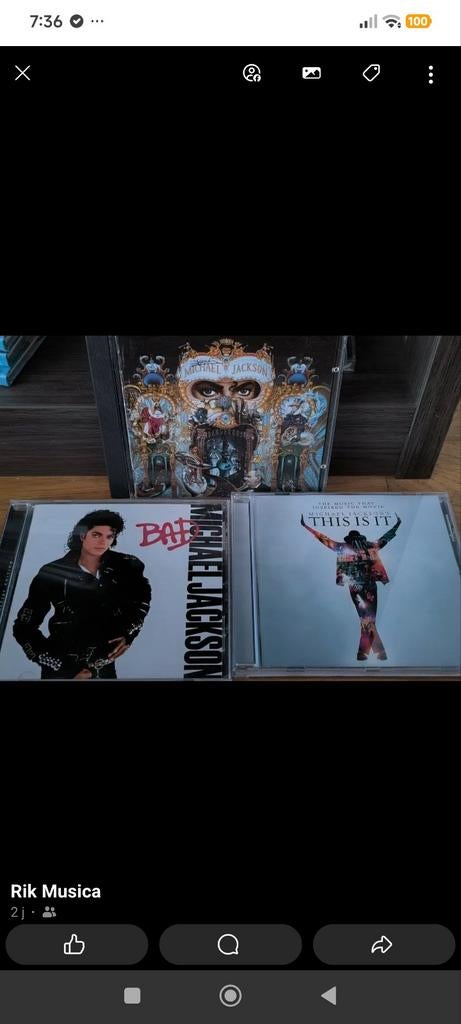 CD Michael Jackson, CD & DVD, Enlèvement ou Envoi, Utilisé