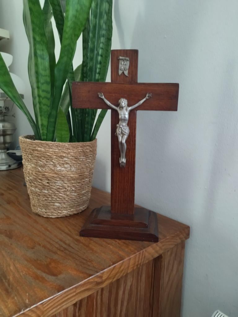 Kruisbeeld te voet, Ophalen of Verzenden