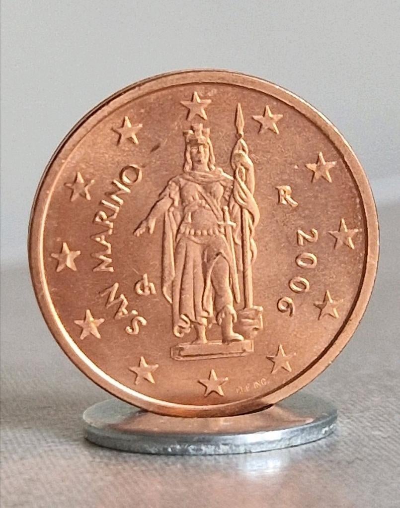 2006, San Marino , 2 Euro Cent Coin, Ophalen of Verzenden, San Marino, 2 euro