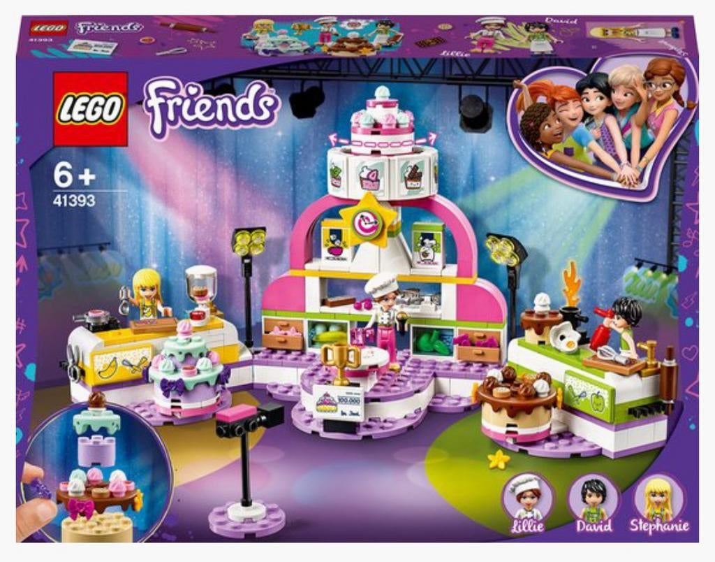Lego 41393 bakwedstrijd, Ophalen of Verzenden, Zo goed als nieuw, Complete set, Lego