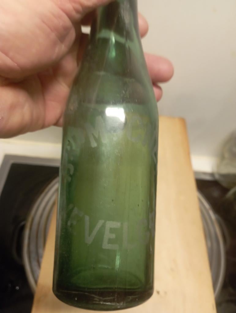 Brouwerij  m cneut Wevelgem, Verzamelen, Biermerken, Ophalen of Verzenden, Zo goed als nieuw
