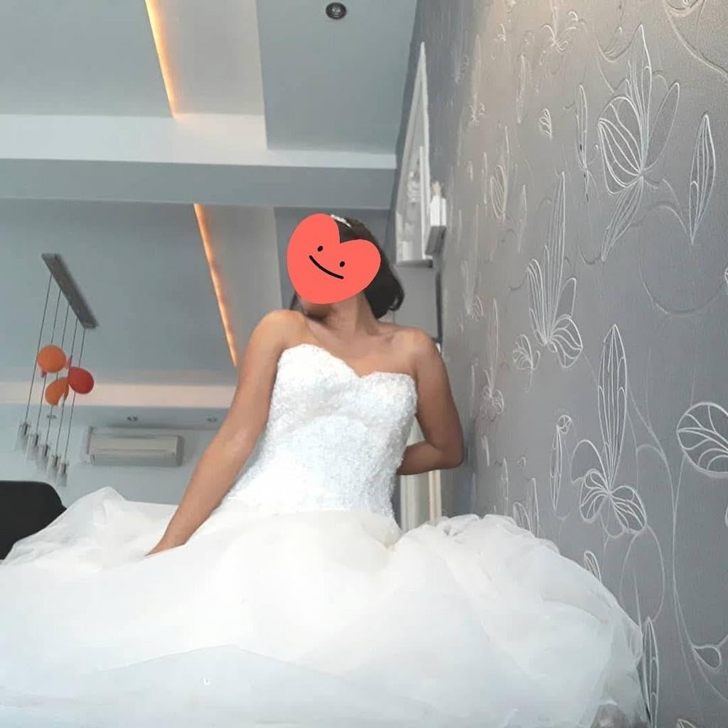 Cincerity bridal trouwjurk maat S, Kleding | Dames, Ophalen, Zo goed als nieuw, Wit, Trouwjurk