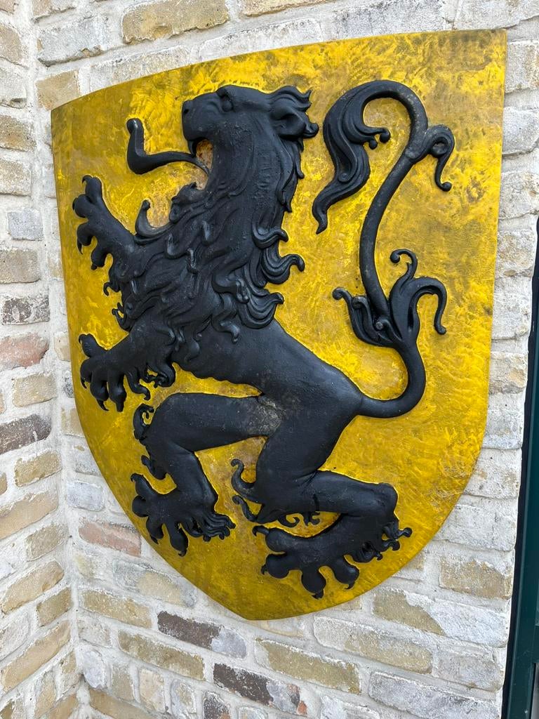Wapenschild Vlaamse Leeuw, Antiek en Kunst, Ophalen