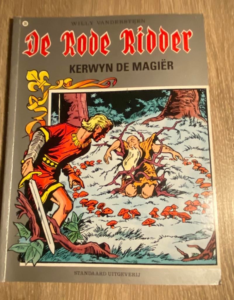 🔥 De rode Ridder -  Kerwyn de magiër, Enlèvement ou Envoi, Comme neuf