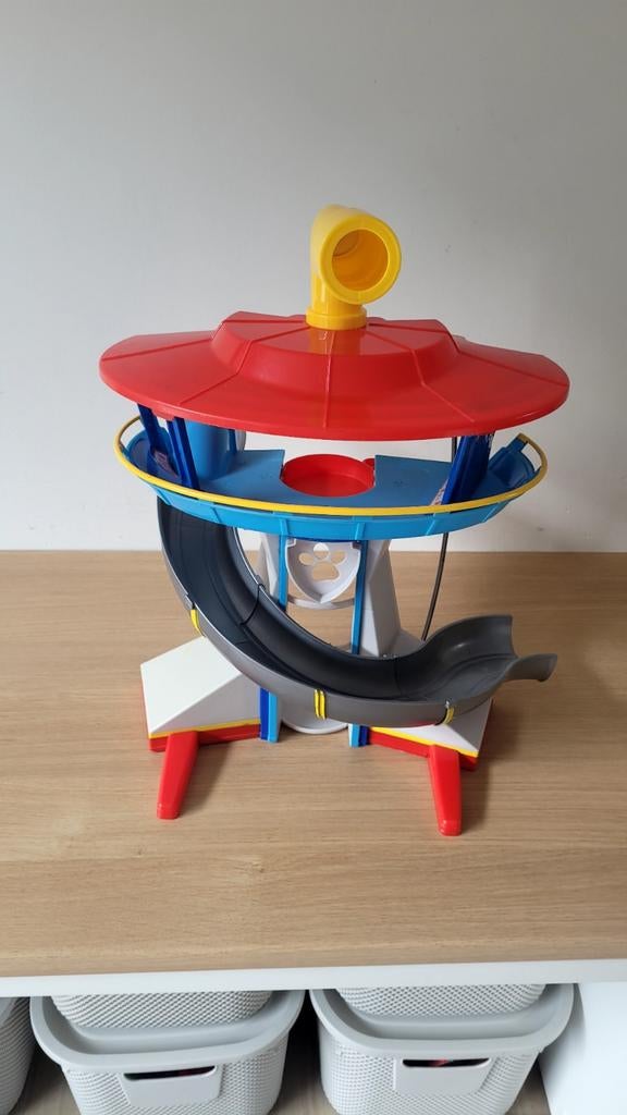 Paw patrol toren, Kinderen en Baby's, Speelgoed | Actiefiguren, Ophalen, Zo goed als nieuw