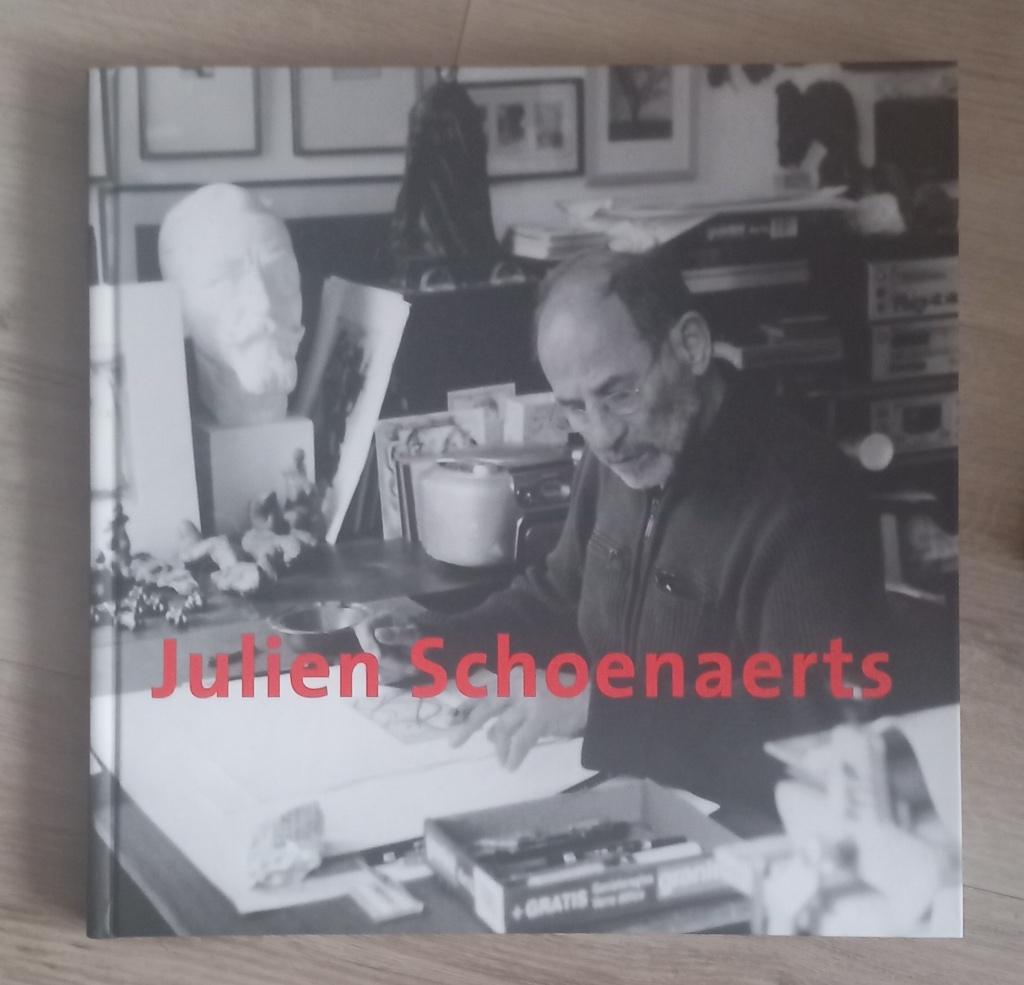 Julien Schoenaerts Lot van 2 boeken en Ets, Ophalen of Verzenden, Gelezen, Schilder- en Tekenkunst
